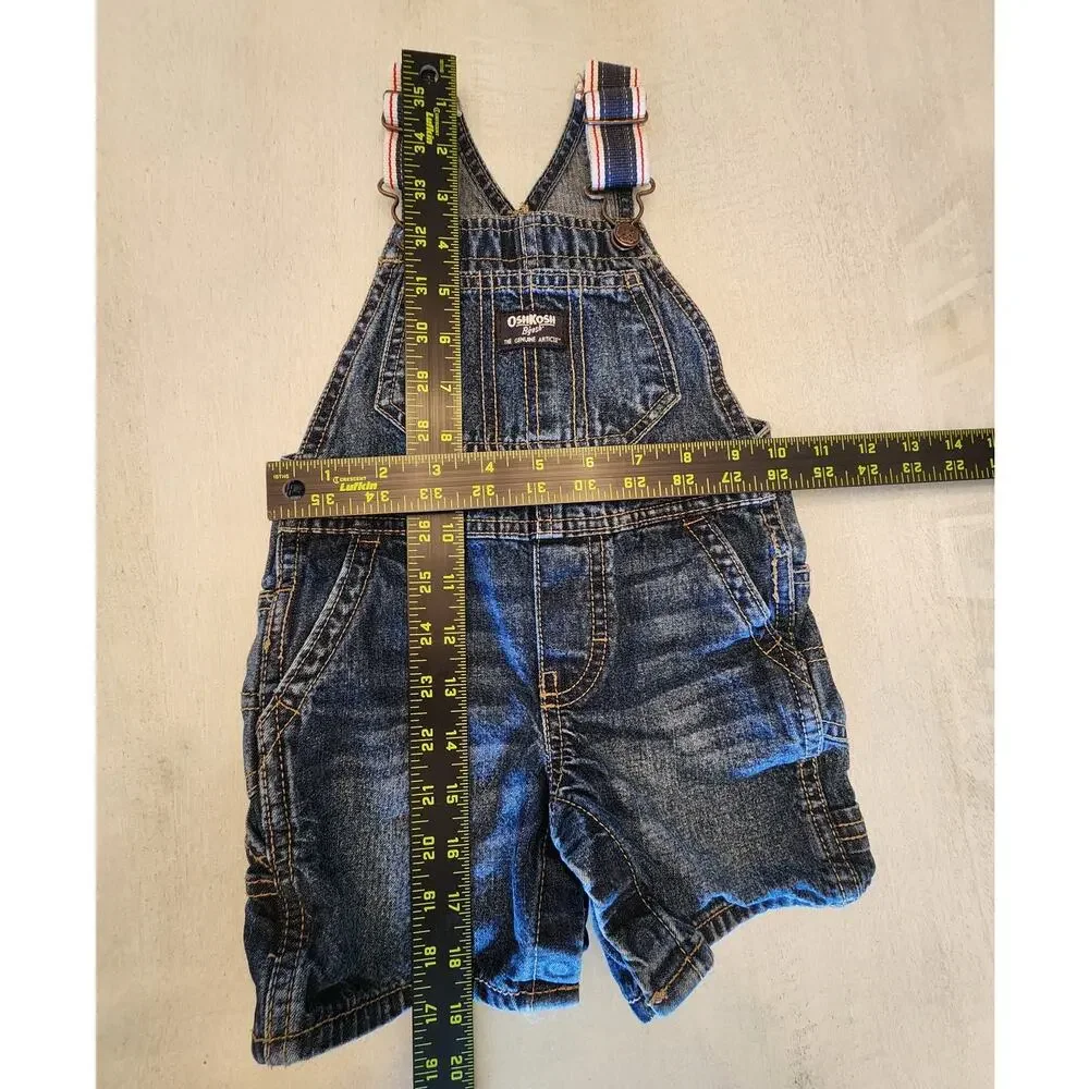 OshKosh B'Gosh Baby SZ 18 Month Overalls Americana